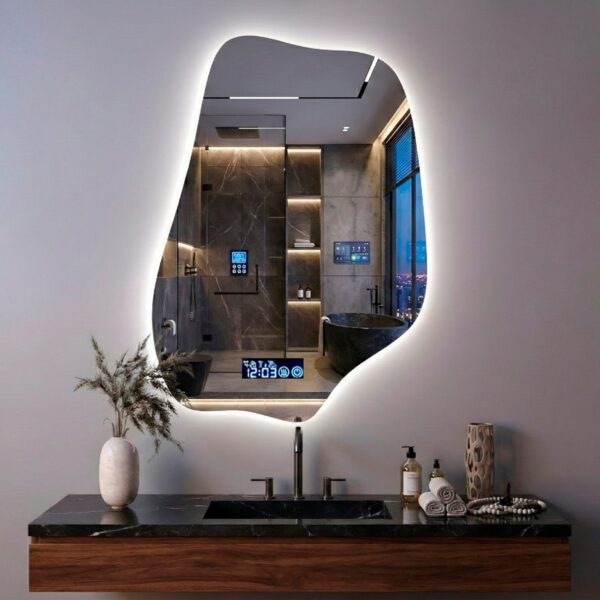 Дзеркало з LED підсвіткою 50х70см фігурне Huntington Beach