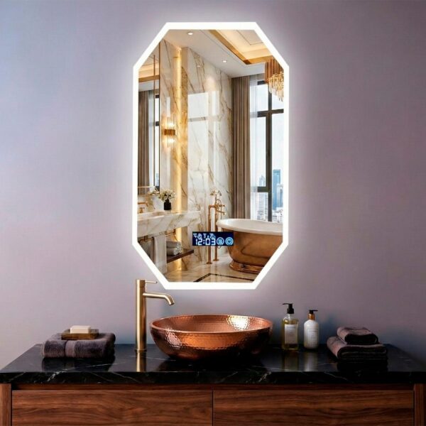 Дзеркало з LED підсвіткою 50х70см ромб Garden Grove