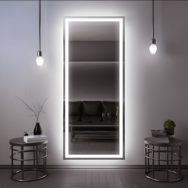 Дзеркало з LED підсвіткою 60х150см прямокутне Mesquite