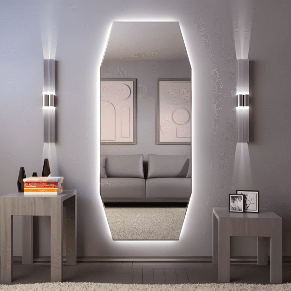 Дзеркало з LED підсвіткою 40х80см прямокутне Cedar Rapids